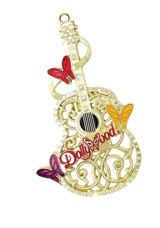 Dollywood guitar Luxury Keepsake Ornament by Royalton Sales