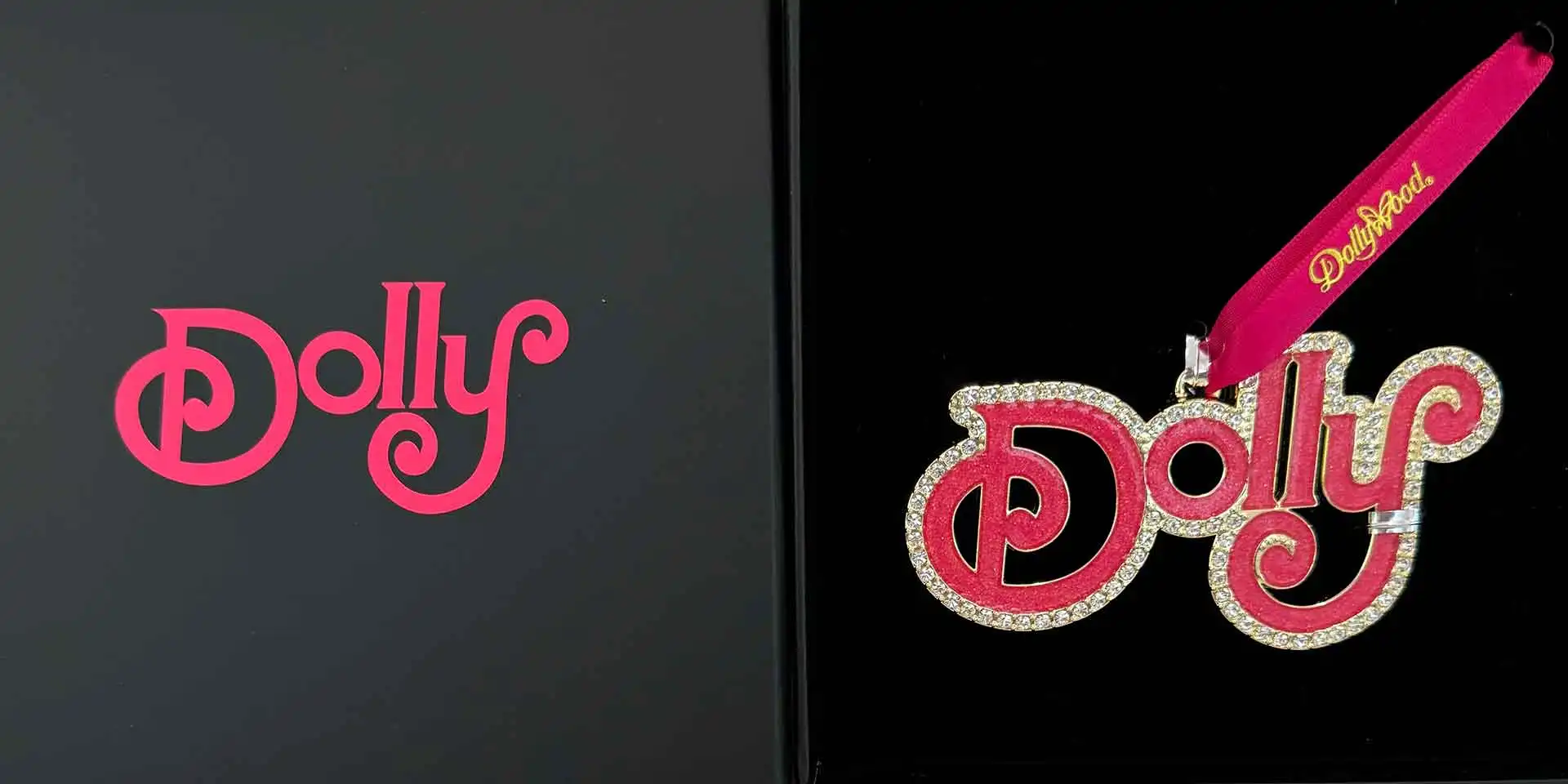 Luxury keepsake logo ornament for Dollywood