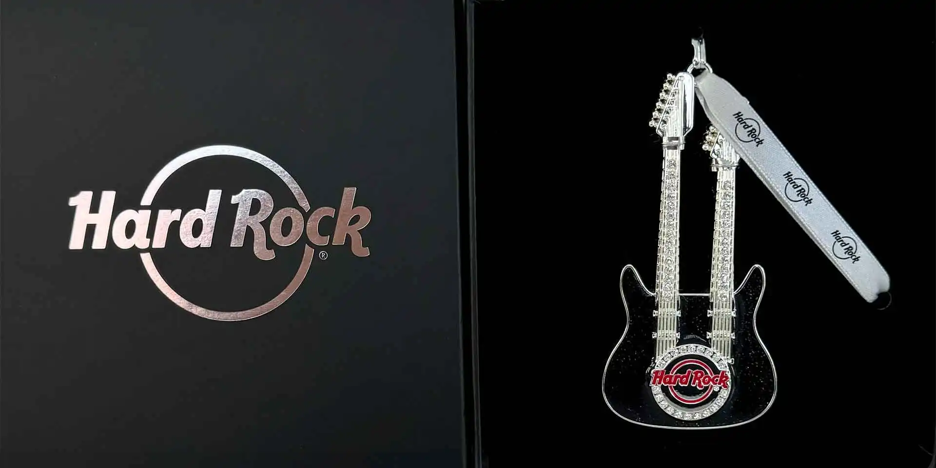 Luxury keepsake logo orgnament for Hard Rock Cafe